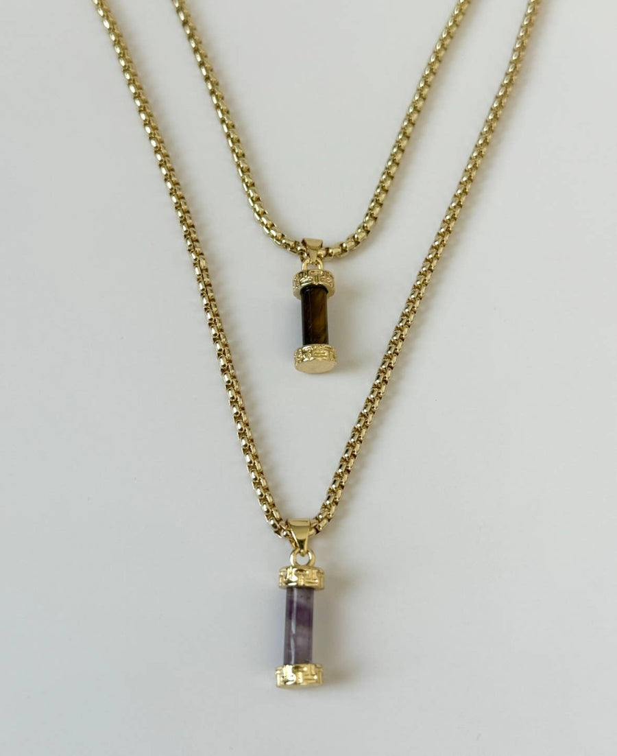 Allure Necklace : Tigers Eye