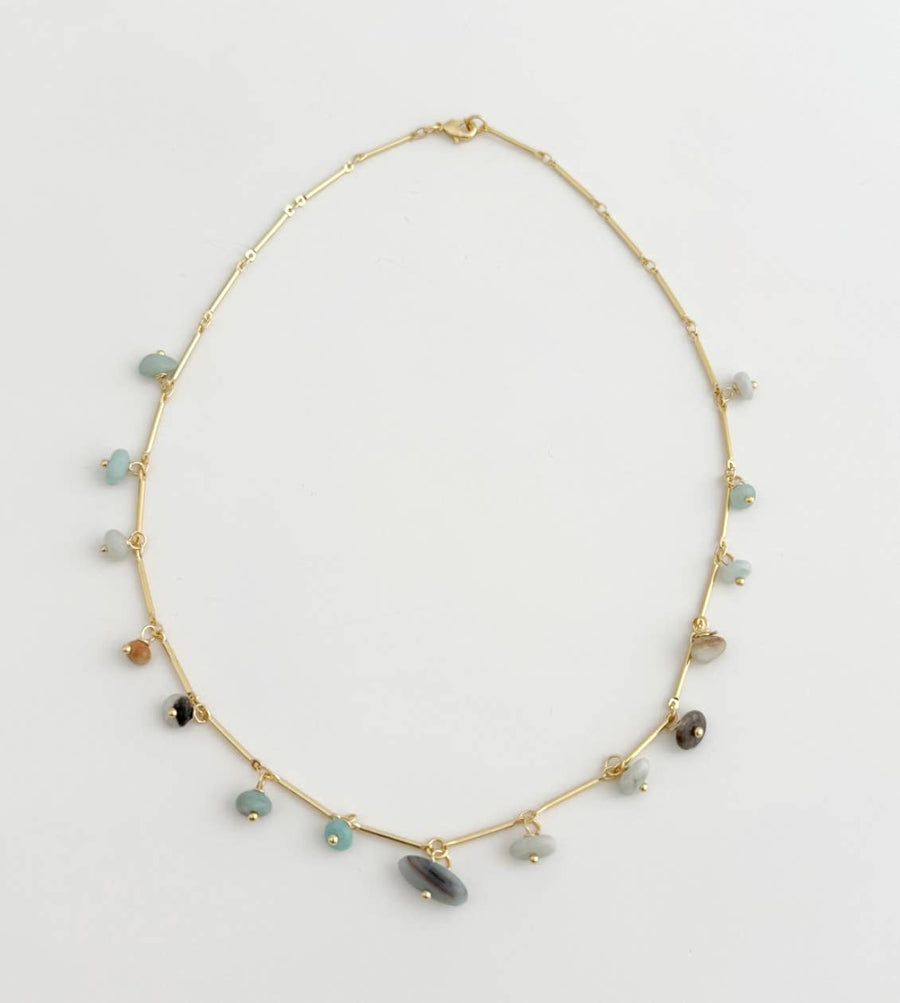 Salt Blue Necklace