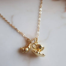 Load image into Gallery viewer, Petit Croissant Necklace