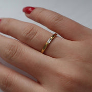 Faye Ring | Dainty Stacking Ring: 7