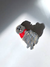 Load image into Gallery viewer, Hand-painted Golden Doodle Dog Claw Hair Clip | Eco-Friendly: Apricot