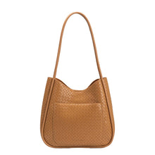 Load image into Gallery viewer, Mischa Tan Medium Recycled Vegan Tote Bag