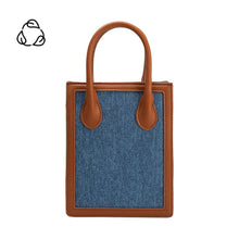 Load image into Gallery viewer, Roberta Denim Small Tote Bag