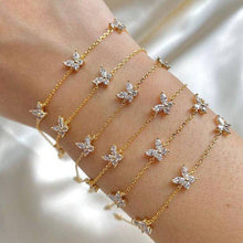Load image into Gallery viewer, Born to Fly Butterfly Bracelet: Silver