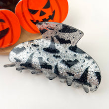 Load image into Gallery viewer, 3.4 inch Halloween pumpkin hair clip: Ghost