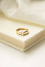Load image into Gallery viewer, Baguette Dome Ring: Silver / 6
