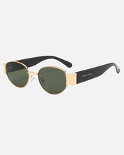 Load image into Gallery viewer, Elliott Polarized Sunglasses: Black/Gold