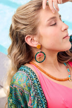 Load image into Gallery viewer, Tropic Glam Hoops