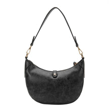 Load image into Gallery viewer, Maeve Black Recycled Vegan Shoulder Bag Pre-Order 9/30