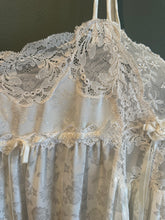 Load image into Gallery viewer, Janet - Two Piece Christian Dior White Lingerie Set, 1970's, 36" Bust