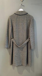 Nina L- Blue Green Wool Trench, 1960s, 40” Bust