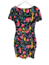 Load image into Gallery viewer, Floral  80’s, Dress, 34” Bust as is