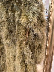 Feather Coat, 1970’s, 42” Bust