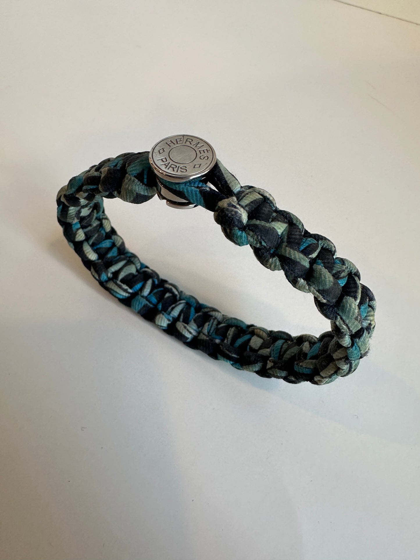 Urban -Hermes Silk Cable Knot Bracelet