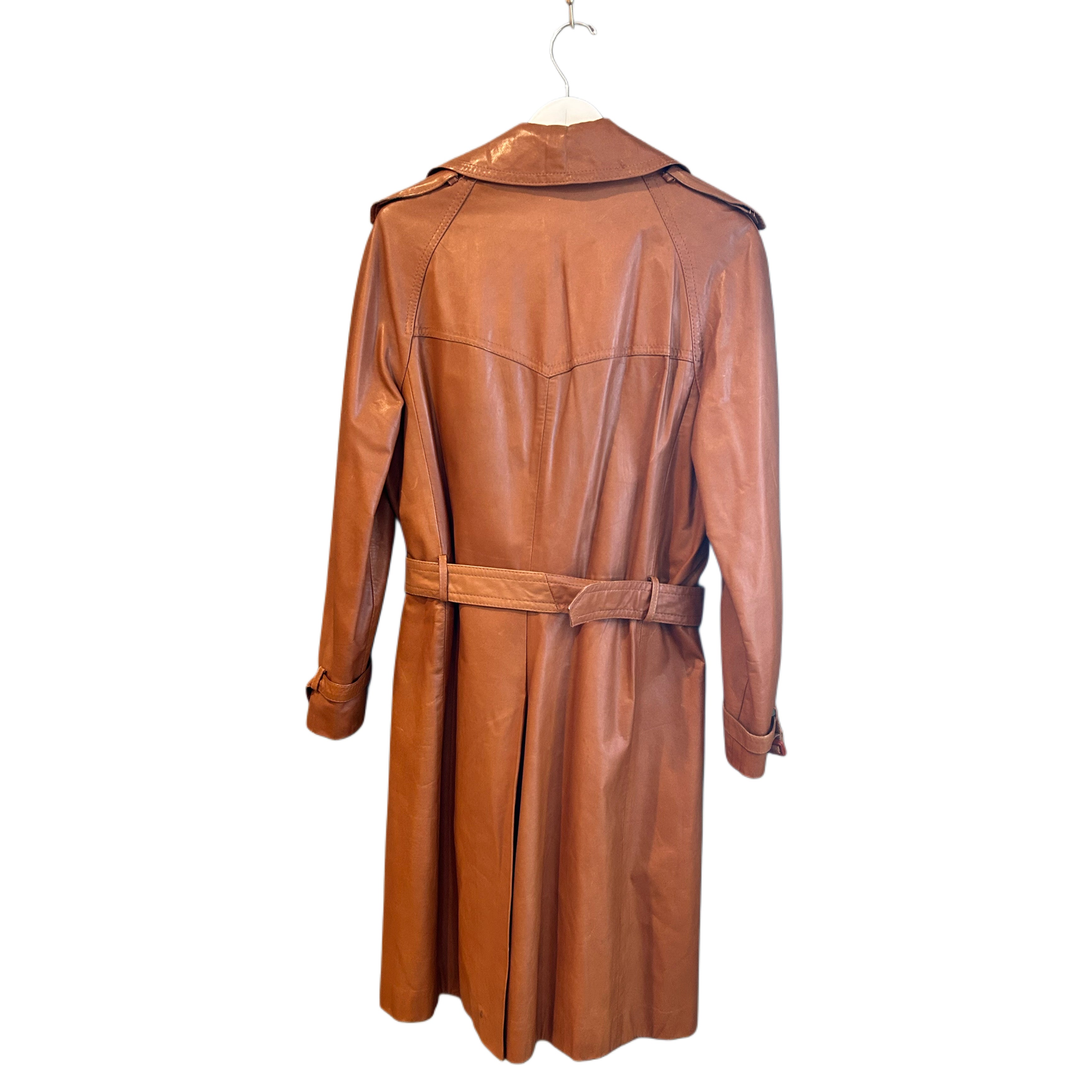 Learsi Leather Coat, 1970’s, 42” Bust, As Is