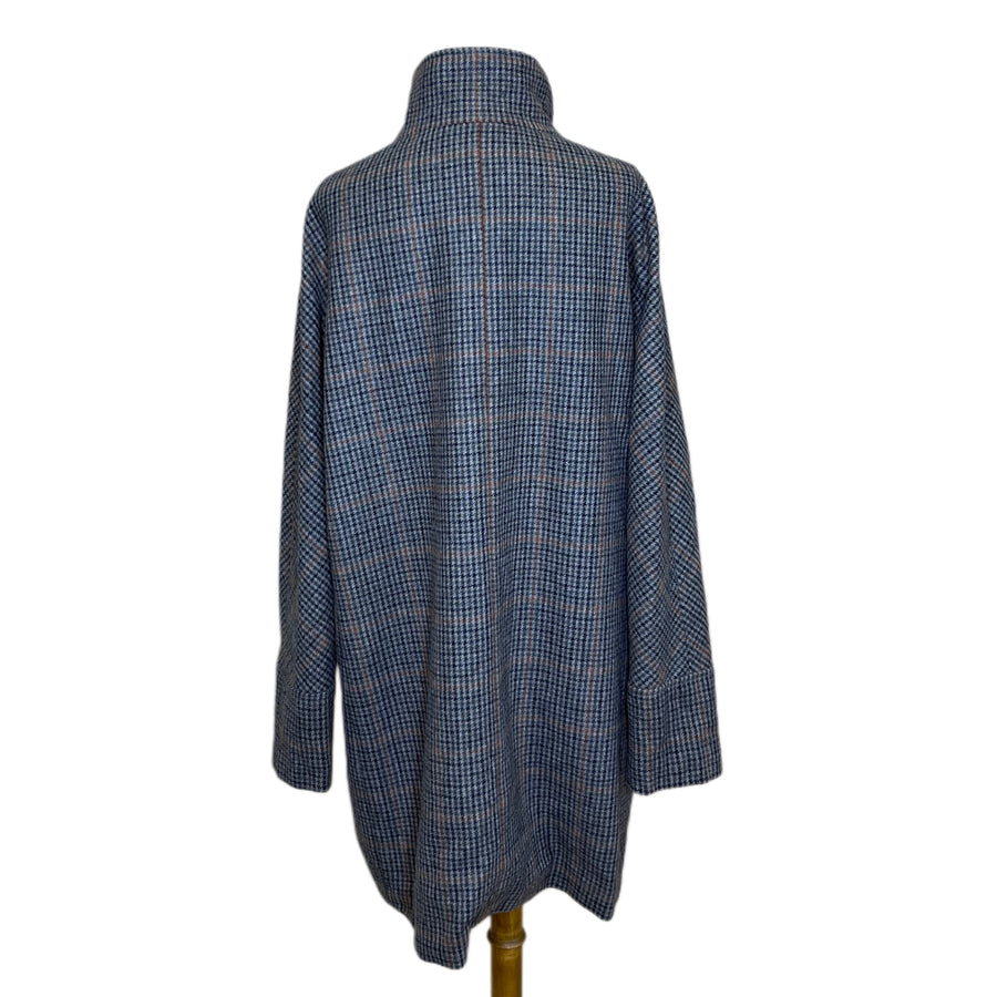 Houndstooth Jacket, 1990s, 48” Bust