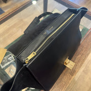 Celine Bicolor Trapeze Leather Bag (Krystal F.)