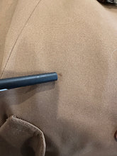 Load image into Gallery viewer, Janet - 1970's Brown Trench w/ Lamb trim &amp; MK belt, 38" Bust, As is