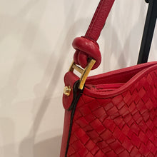 Load image into Gallery viewer, Red Italian Leather Bag