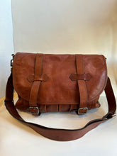 Load image into Gallery viewer, Urban - Brunello Cucinelli Brown Leather Satchel Bag