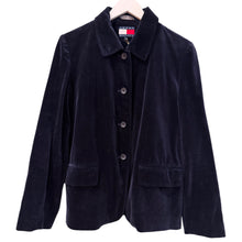 Load image into Gallery viewer, Tommy Hilfiger Crushed Velvet jacket, 90’s, 40” Bust