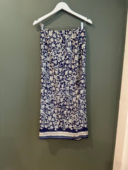 Silk Wrap Skirt, 1990’s, 28” Waist as is