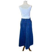 Denim Maxi Skirt, 1990’s, 30” Waist