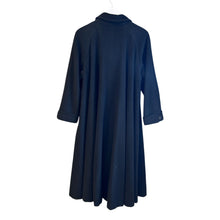 Load image into Gallery viewer, Black Cashmere Coat, 40" Bust