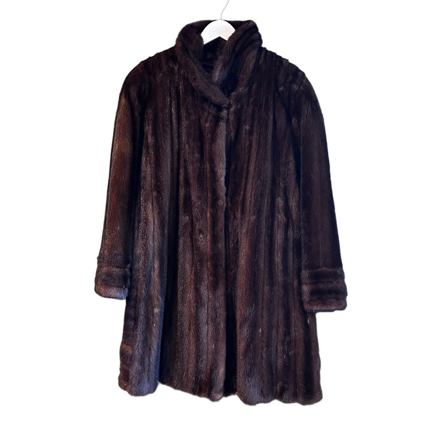 Fran Fur Coat, 1950’s, 50” Bust