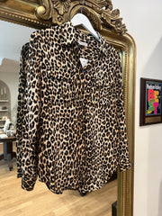 Jess S- Equipment Femme Leopard Top, 40” Bust