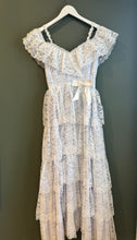 Load image into Gallery viewer, Janet - Tiered Lace 1970's Dress, 34" Bust, 26" Waist