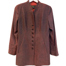 Load image into Gallery viewer, Sarah Jo - Red Silk Jacket, Y2K, 38" Bust