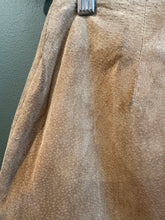 Load image into Gallery viewer, Suede Skirt, 1990's, 30" Waist, as is