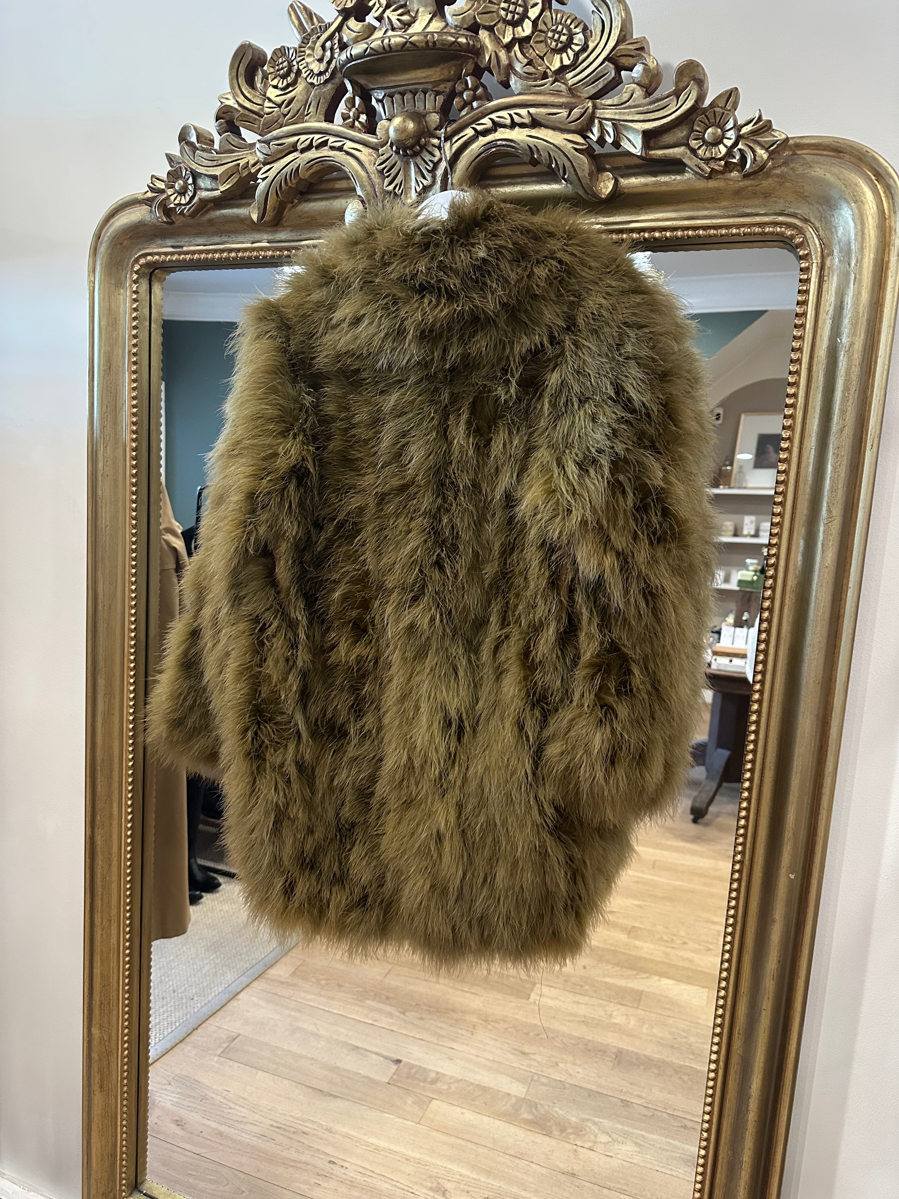 Feather Coat, 1970’s, 42” Bust