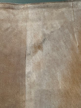 Load image into Gallery viewer, Suede Skirt, 1990's, 30" Waist, as is