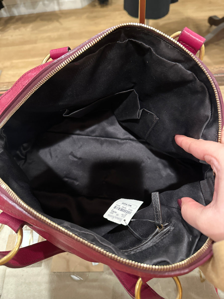 Caroline H - Red YSL Handbag