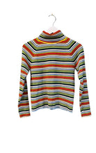 Load image into Gallery viewer, Striped Wool Turtleneck, 1970s, 34” Bust