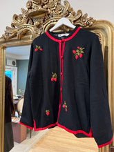 Load image into Gallery viewer, Strawberry Cardigan, 1960’s, 44” Bust