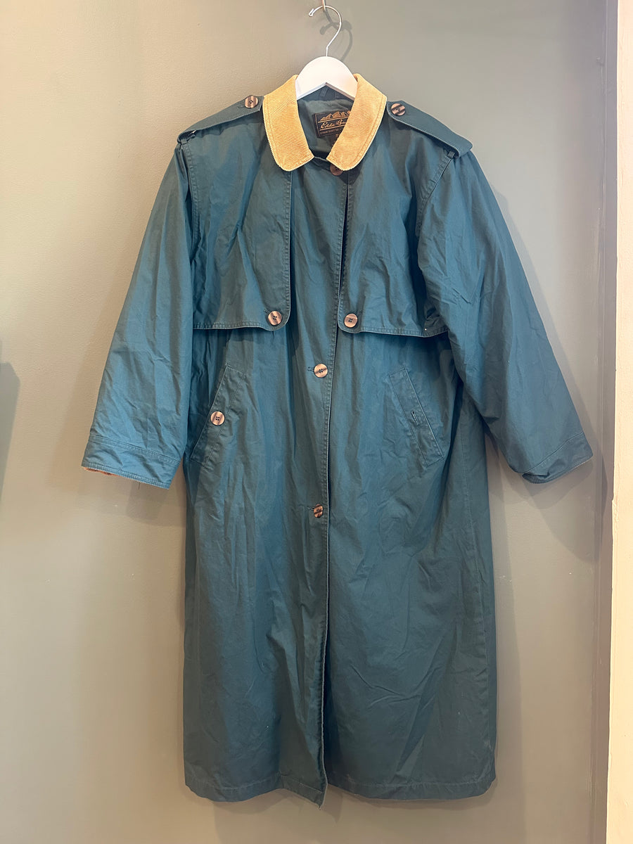 Eddie Trench Coat, 1990’s, 44” Bust