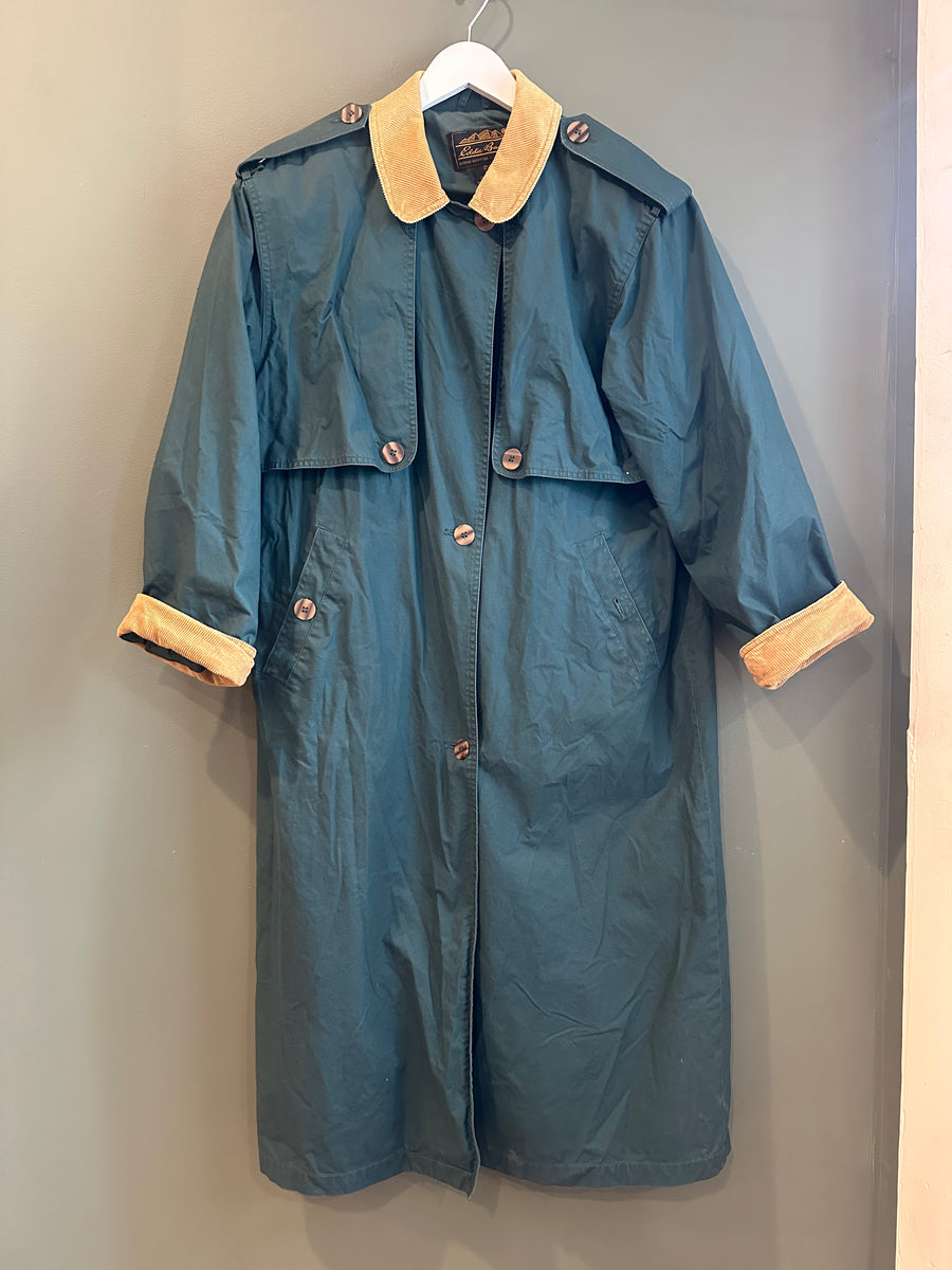 Eddie Trench Coat, 1990’s, 44” Bust