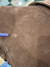 Load image into Gallery viewer, Brown Fringe Jacket, 48" Bust