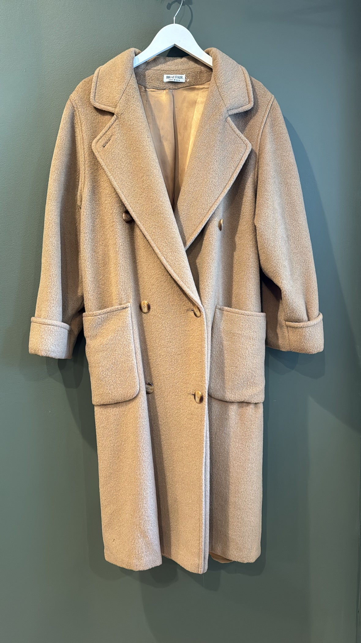 Alexia Coat, 1980’s, 46” Bust