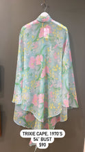 Load image into Gallery viewer, Trixie Cape, 1970’s, 54” Bust, as is