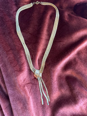 Gold Knot Necklace