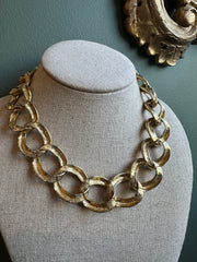 Vintage Chain-Link Necklace