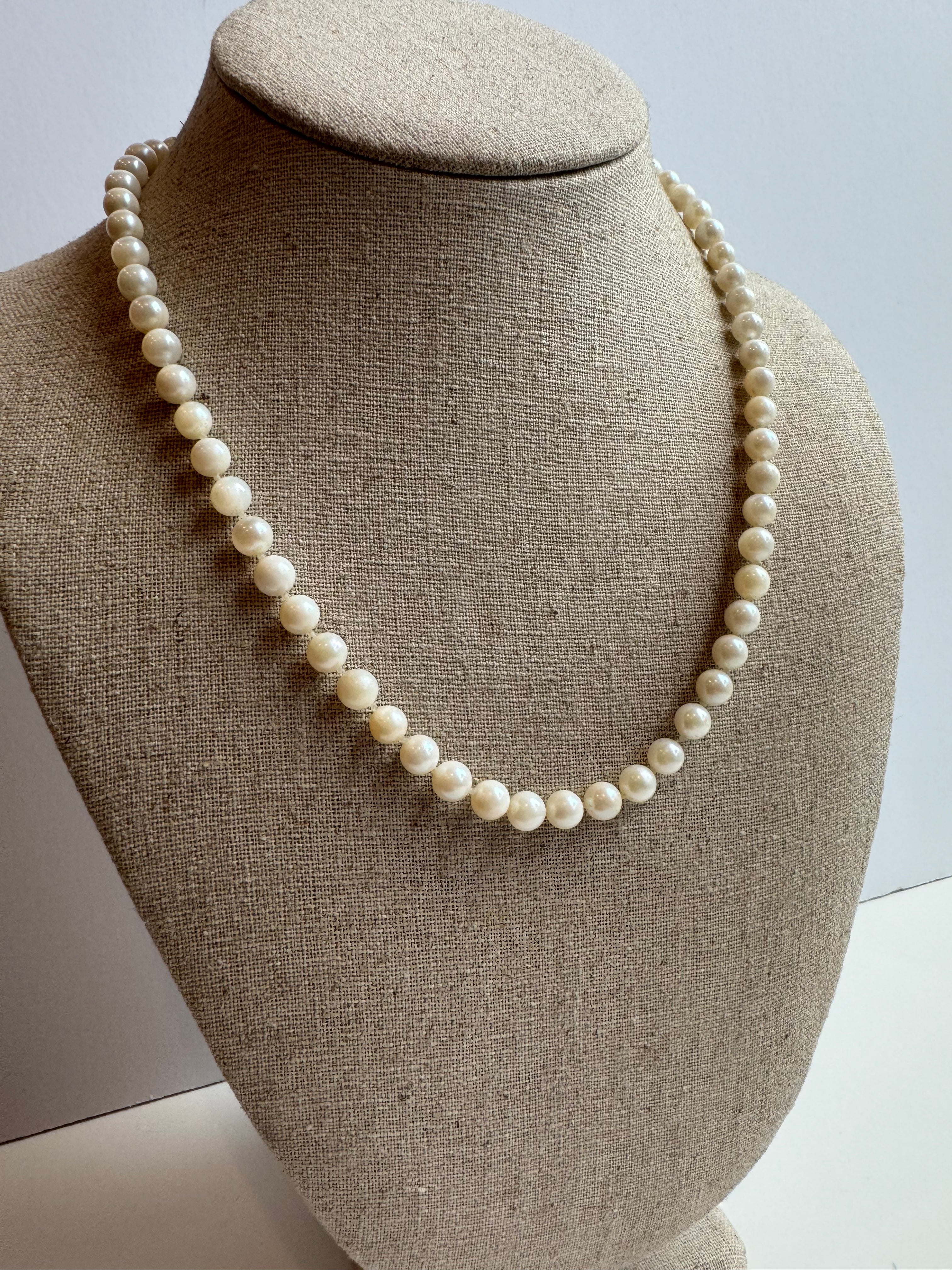 Lori L - Pearl Necklace,  1980's