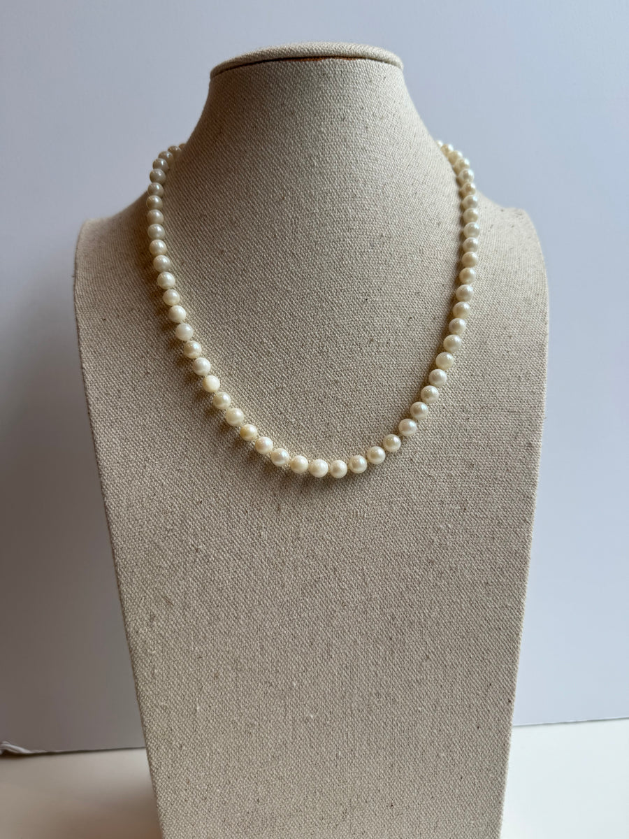 Lori L - Pearl Necklace,  1980's