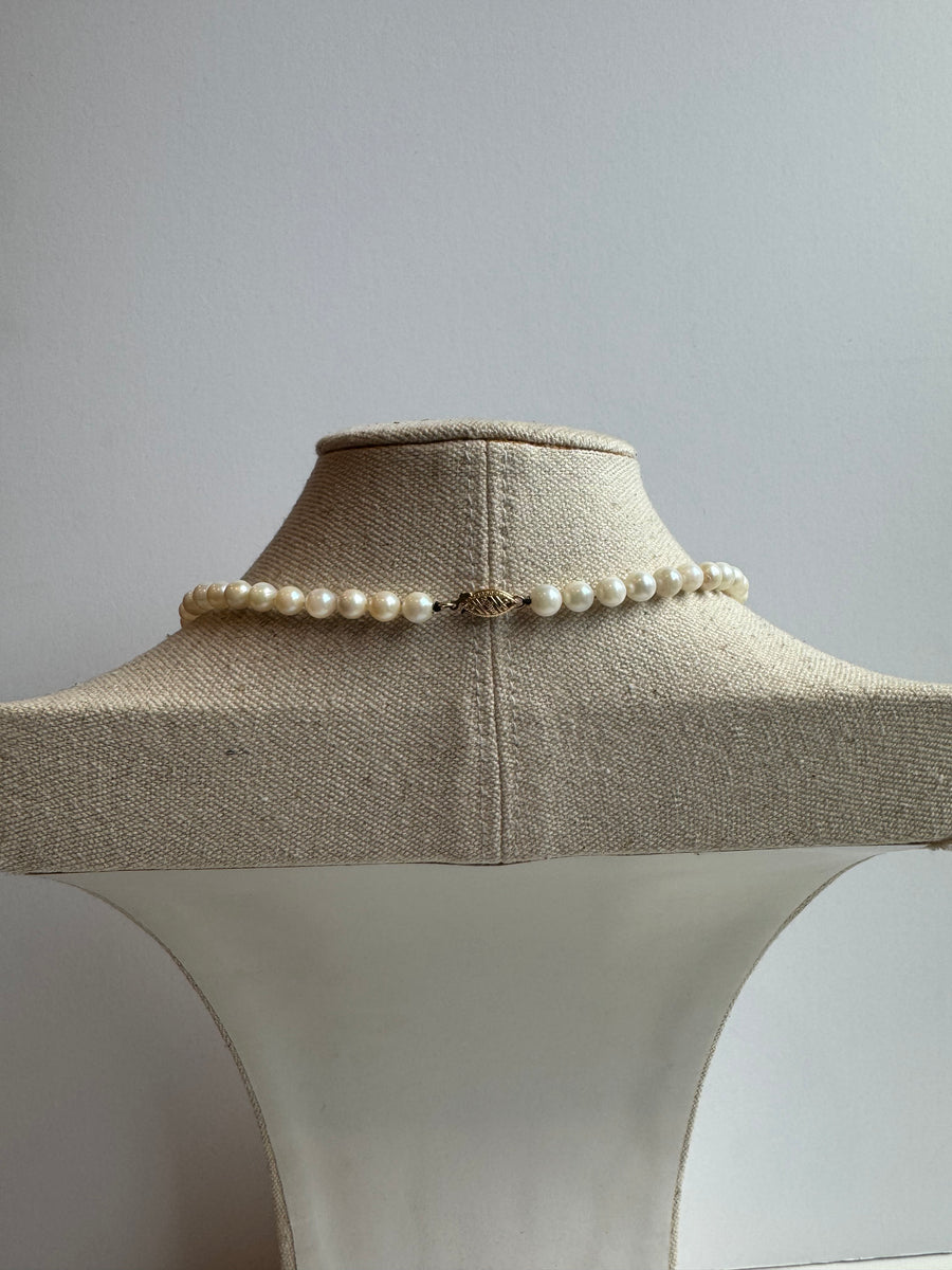 Lori L - Pearl Necklace,  1980's