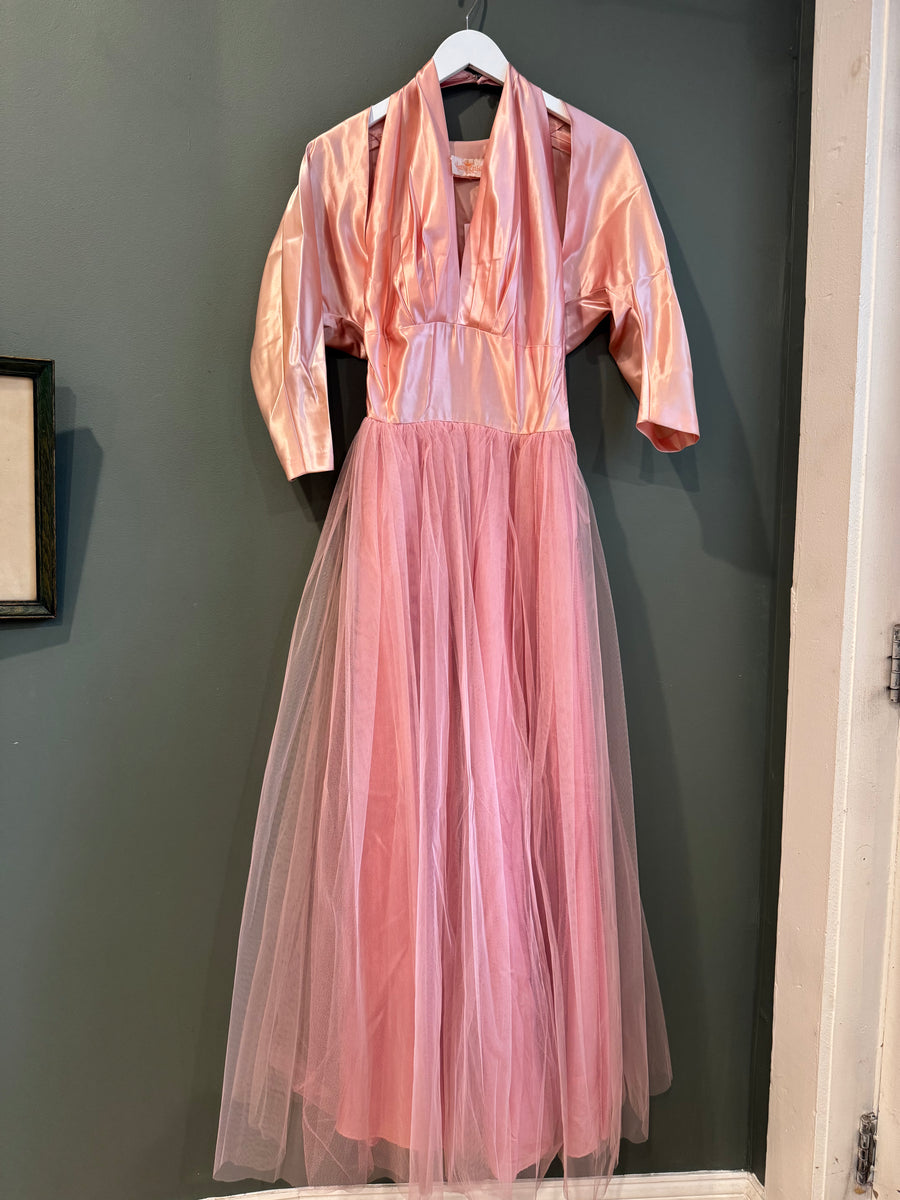 Dolly Dress, 1950’s, 28” Bust, 24” Waist
