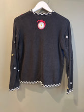 Load image into Gallery viewer, New Years Sweater, 1980’s, 40” Bust